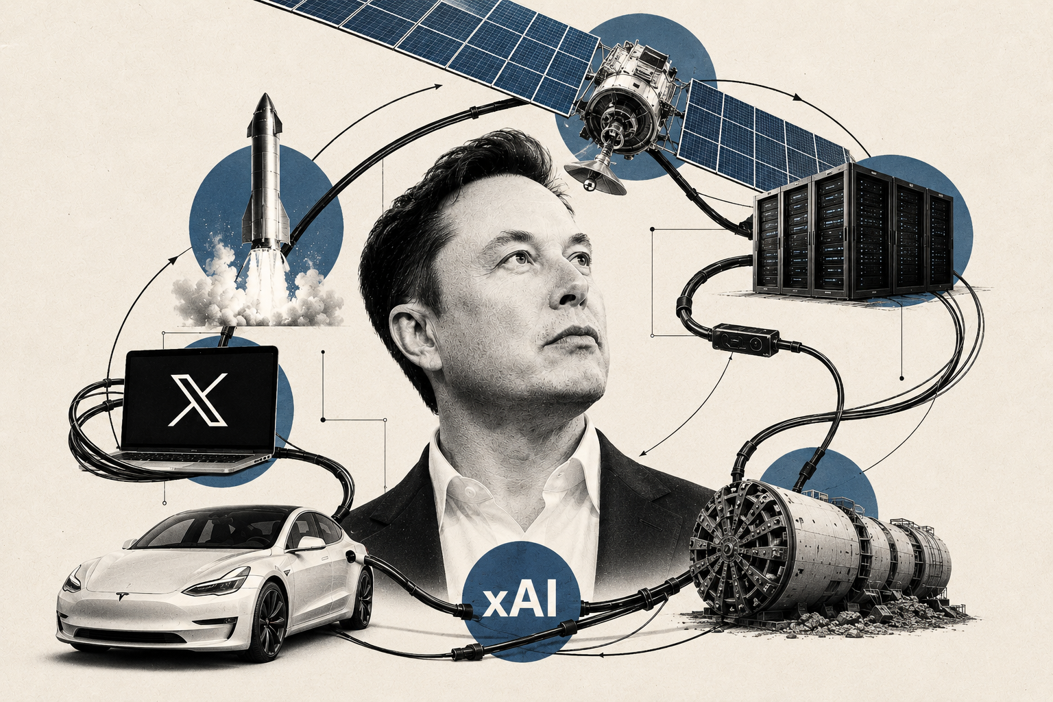 Elon Musk y sus empresas